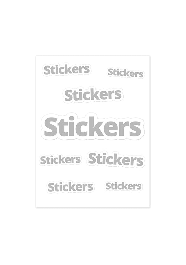 Create Your Kiss Cut Sticker Sheet