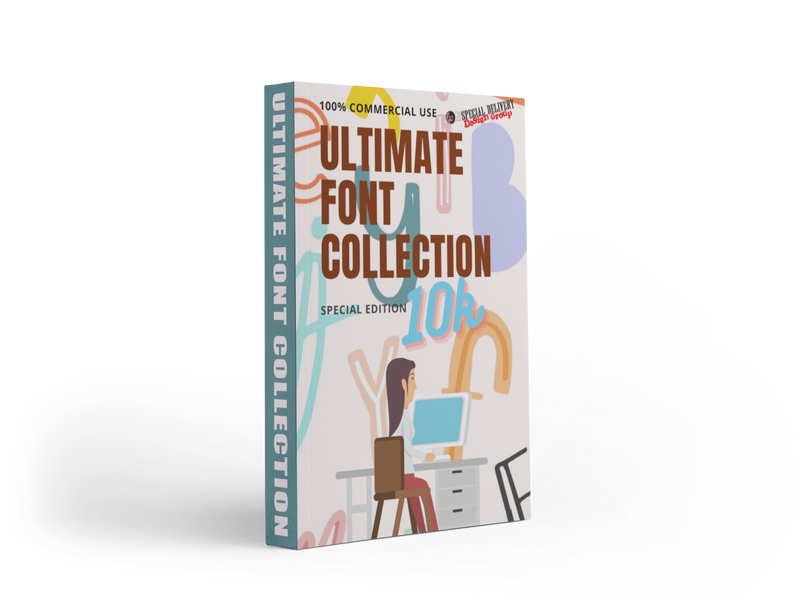 Ultimate Font Collection: 10,000 Commercial Use Fonts